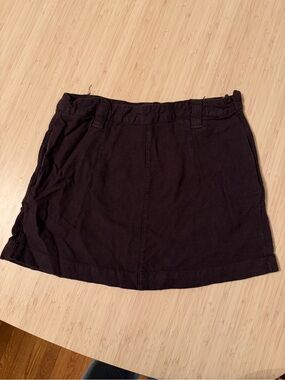 Free people brown Mini Skirt